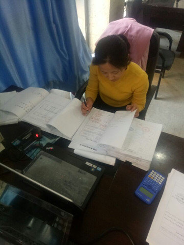 天工公司土建十一部羊頭鎮(zhèn)安置小區(qū)工程決算、資料整編進入倒計時