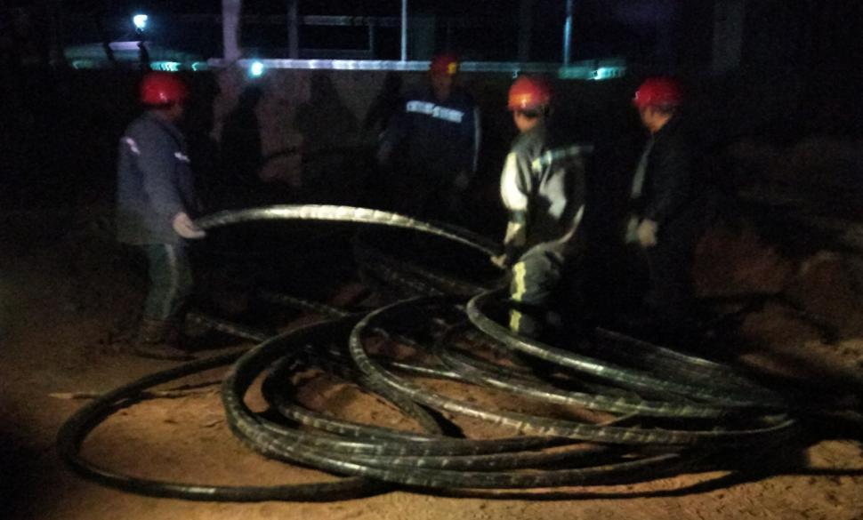 機電安裝公司承建的曹家灘礦動照網節點工程圓滿完成