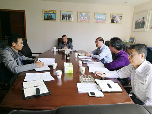 寧興剛主持召開項(xiàng)目評(píng)估分析會(huì)