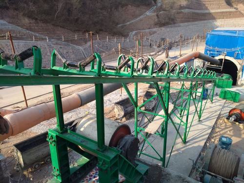 礦建二公司冶坪項目部主、副、風實現全面貫通