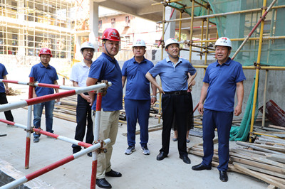 劉合理蒞臨陜煤建設漢中公司調研指導工作