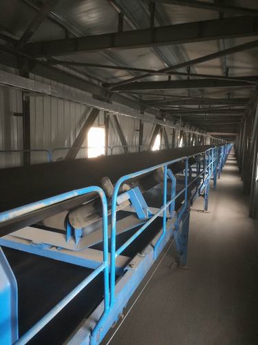 皮帶試運(yùn)轉(zhuǎn)成功啦!