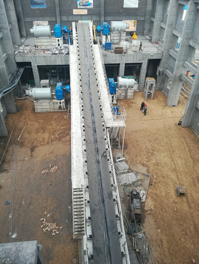 陜煤建設機電安裝公司承建的小保當一號煤礦主斜井皮帶成功試運轉