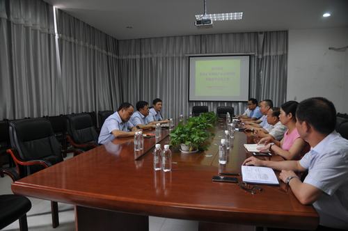 陜北礦業神南產業發展有限公司到陜煤建設掘進公司交流座談