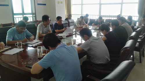 陜煤建設天工公司認真宣傳貫徹集團二季度追趕超越點評會暨上半年經濟運行分析會精神