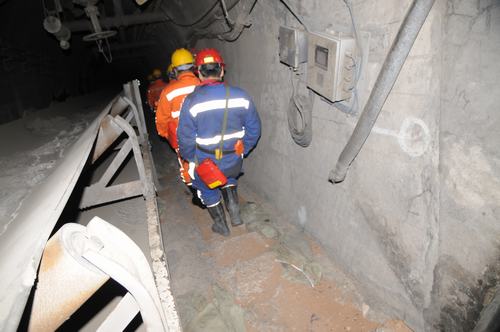 陜煤建設掘進公司：開啟“鐵軍”模式 井下現場成功實現“零”隱患