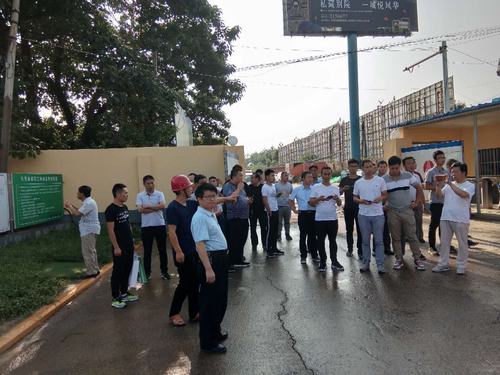 蒲城縣政府領導帶隊深入渭南禮悅閣精品住宅小區項目進行交流學習