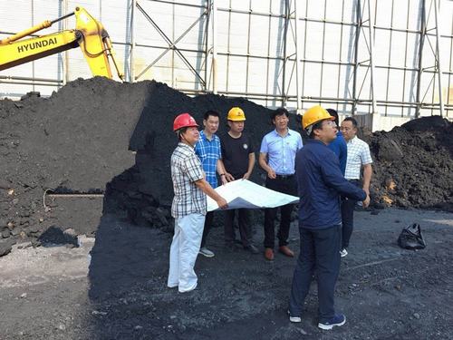 陜煤建設韓城分公司土建二項目部戰高溫斗酷暑爭分奪秒趕工期