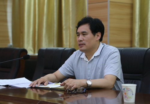 司正林蒞臨銅川分公司督導中心組理論學習