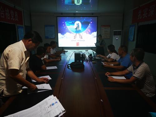 陜煤建設澄合分公司十五部別樣七夕，滿滿的幸福感