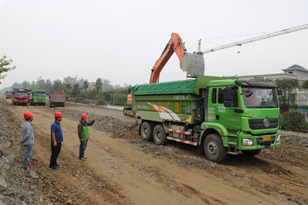 陜煤建設漢中分公司多點齊動打好漢中金華路項目攻堅戰