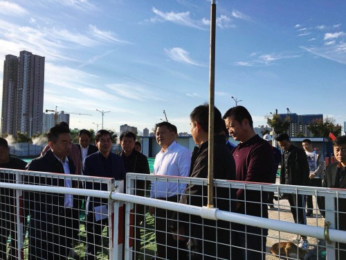 渭南市副市長(zhǎng)郭柱國(guó)深入陜煤建設(shè)澄合分公司渭南片區(qū)施工現(xiàn)場(chǎng)檢查指導(dǎo)工作