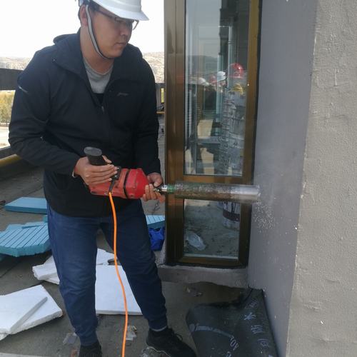 陜煤建設澄合分公司神南住宅外墻保溫施工通過驗收