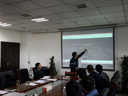 陜煤建設天工公司總工程師講課開辟技術人員提升技能新途徑