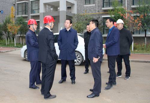 銅煤1#、2#住宅小區實現供暖入戶