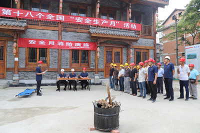 陜煤建設漢中分公司應急演練扎實有效不走過場