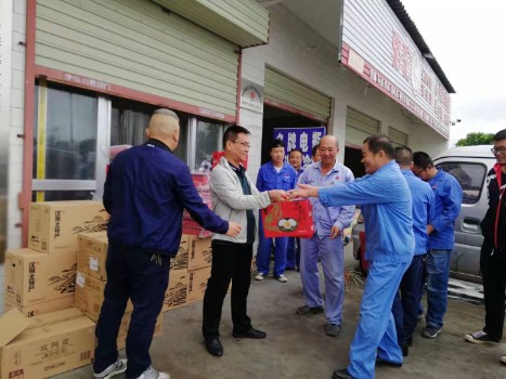 陜煤建設(shè)咸陽分公司中秋慰問“正在進行時”