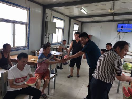 陜煤建設礦建二公司:小溫暖大感動