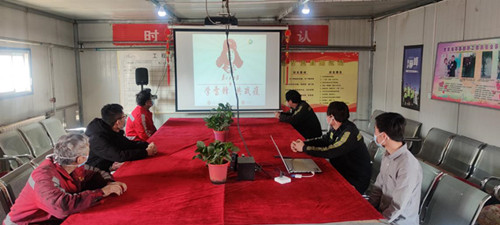 陜煤建設機電安裝公司:學雷鋒,共戰“疫”