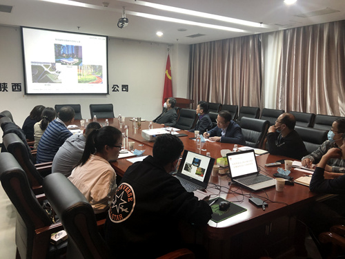 陜煤建設(shè)公司召開藍(lán)山水岸項(xiàng)目景觀綠化設(shè)計(jì)方案匯報(bào)會(huì)