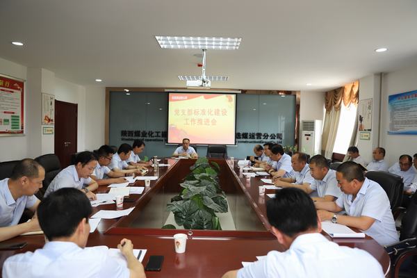 陜煤建設洗選煤運營公司全面推進基層黨支部標準化建設工作