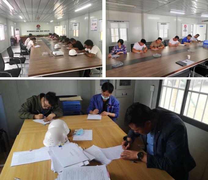 陜煤建設綠宇公司“逢查必考”、“逢會必考” 提升全員安全素質(zhì)