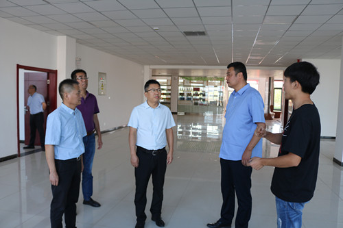 銅川市PPP中心主任劉魯寧調研指導川耀PPP項目工作