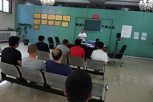 陜煤建設機電安裝公司檸條塔項目部：“強化課”夯實理論基礎