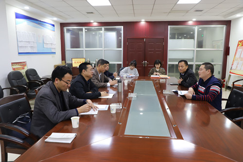 贠公法赴漢中市漢臺區城投公司洽談項目