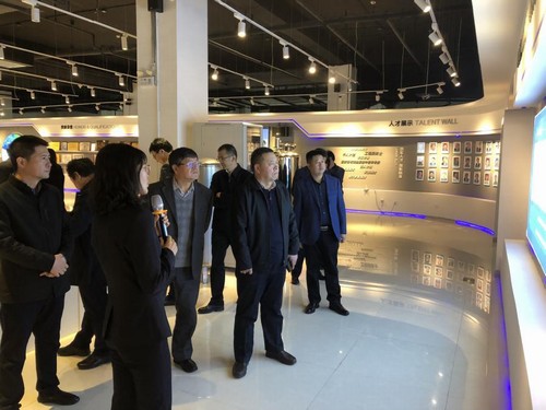 寧興剛、趙敬凱一行赴鄂爾多斯國家高新區考察項目