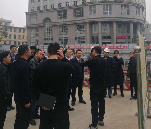 四川省達州市住建局考察團蒞臨城市停車場BOT項目考察指導工作