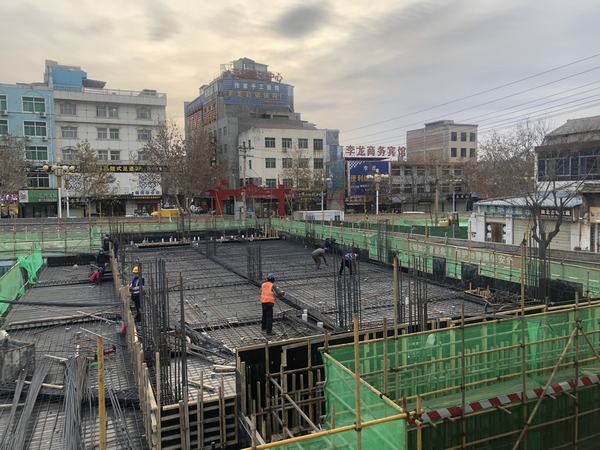 陜煤建設韓城分公司土建四項目部戰嚴寒譜寫陜煤建設者之歌