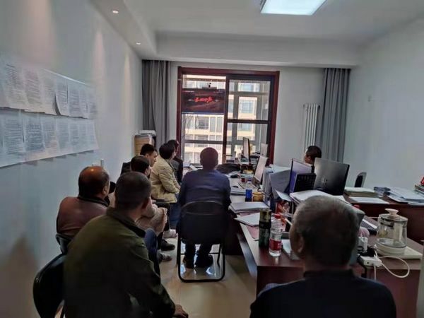 陜煤建設(shè)天工公司土建二部黨支部黨史學(xué)習(xí)熱情高