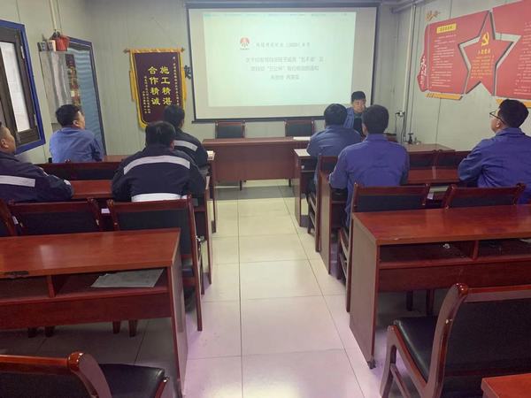 陜煤建設韓城分公司安裝三項目部反腐行動過“廉節”