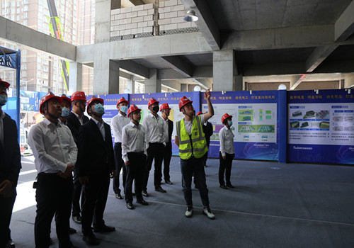 陜煤建設咸陽分公司赴廣聯達智慧建筑產品研發及產業化基地項目對標學習