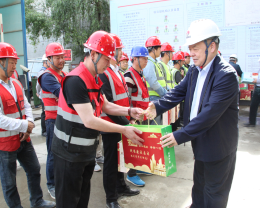 【五一領導慰問專題】陜煤建設各領導深入基層慰問指導工作