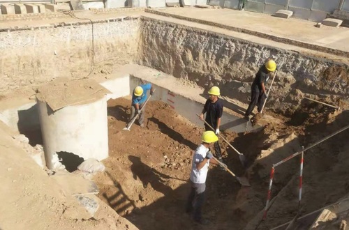 陜煤建設路橋分公司渭南項目部超危大節點目標任務順利完工