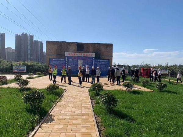 陜煤建設銅煤公司以內部觀摩會為契機推動文明工地創建