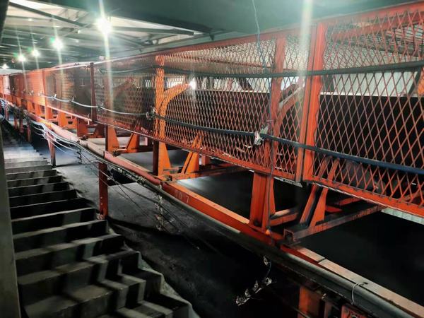 陜煤建設韓城分公司承建的山西沁新選煤廠帶式輸送機工程試運轉成功