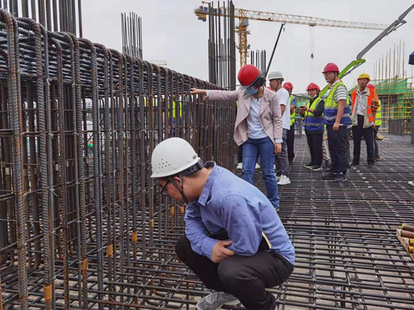 西咸新區灃西新城開發建設集團蒞臨灃西新城第五學校項目檢查指導工作