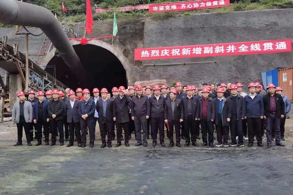 陜煤建設礦建二公司施工建新煤礦新增副斜井井筒精準貫通