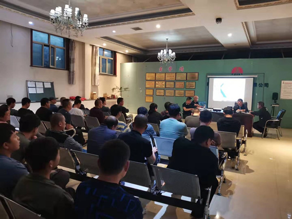 陜煤建設機電安裝公司檸條塔項目部全員抓安全促生產