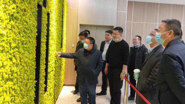 陜煤建設榆林公司施工的榆林市金融中心裝修項目順利通過榆林城投集團預驗收