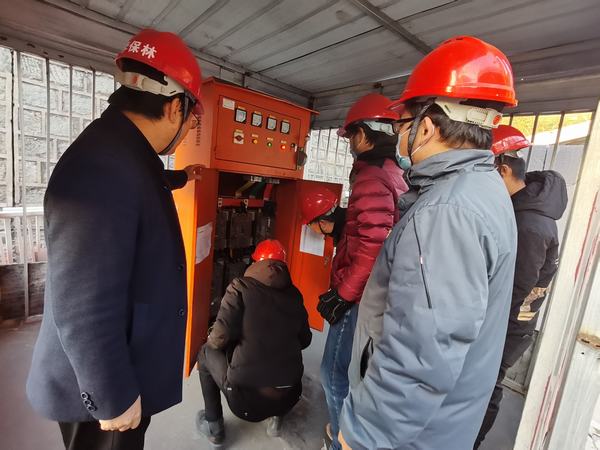 陜煤建設韓城分公司土建五項目部三擊鼓奏響年終收官最強音