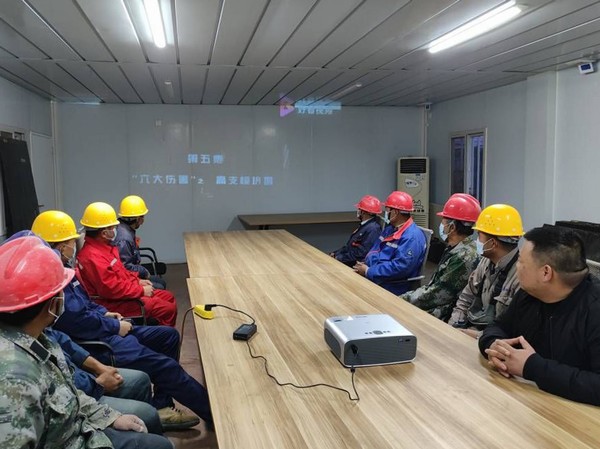 陜煤建設(shè)洗選煤運(yùn)營公司第六項目部：推深走實，力保“百日安全”