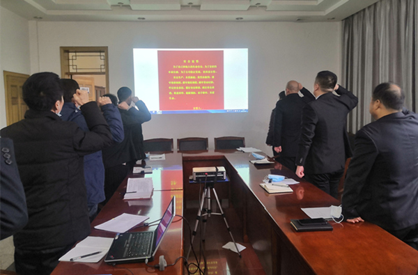 陜煤建設礦建三公司積極開展“12.23”警示教育日活動