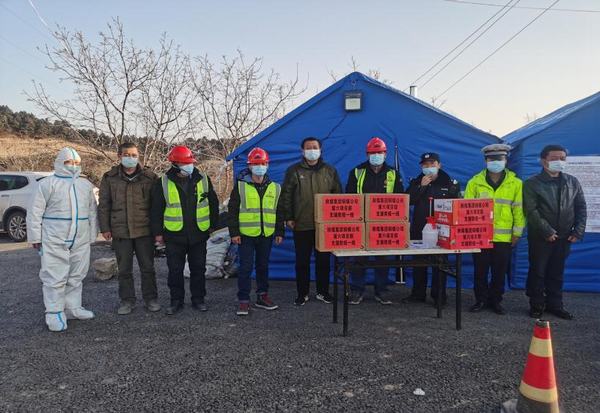 陜煤建設銅煤公司基層項目部落實聯防聯控措施共同筑牢疫情防控安全“防火墻”