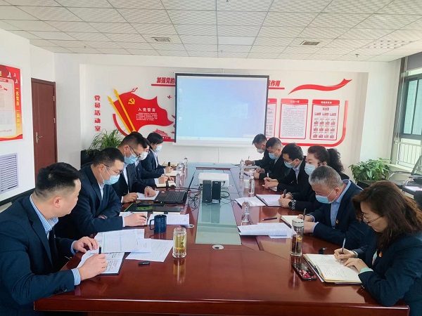陜煤建設綠宇公司: 強黨性 找差距 明方向 促發展 召開2021年度組織生活會暨民主評議會議