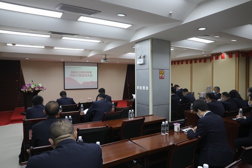 陜煤建設(shè)路橋分公司組織召開2021年度中層干部述職會(huì)