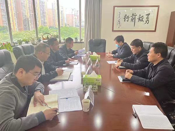 陜煤集團紀委第三調研督察組來陜煤建設調研督導檢查